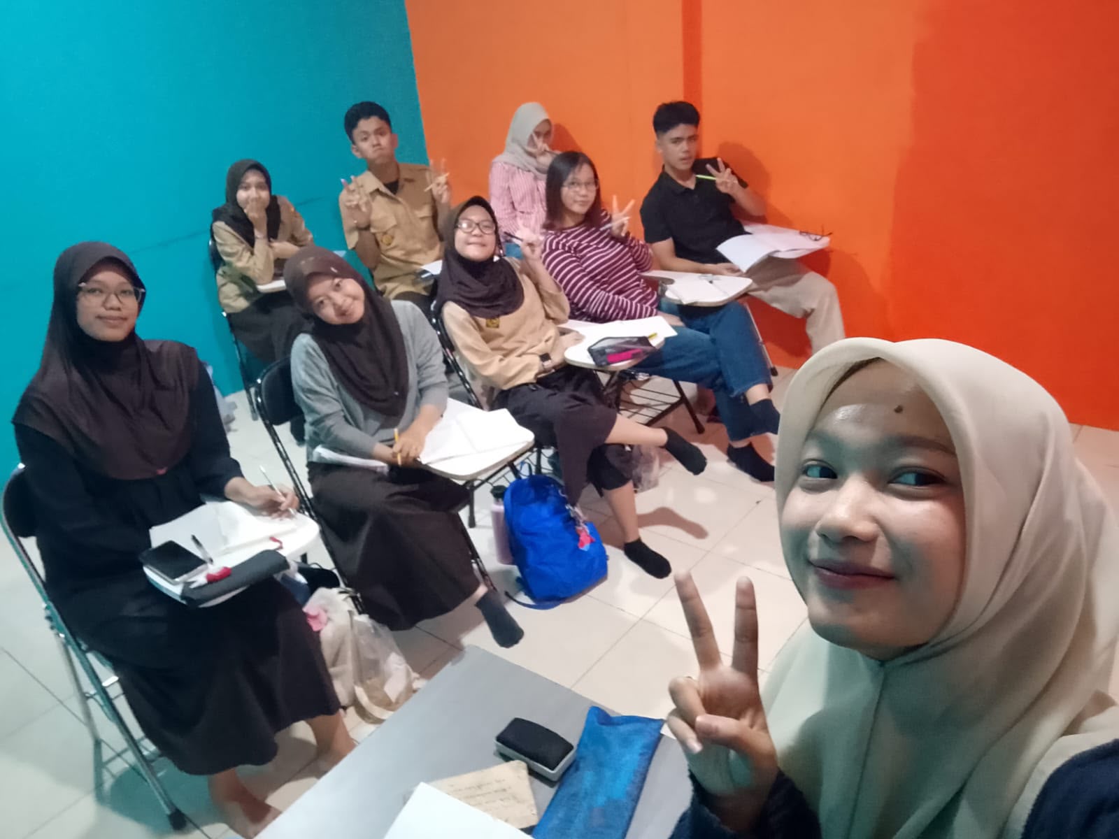 Suasana belajar Genji 1